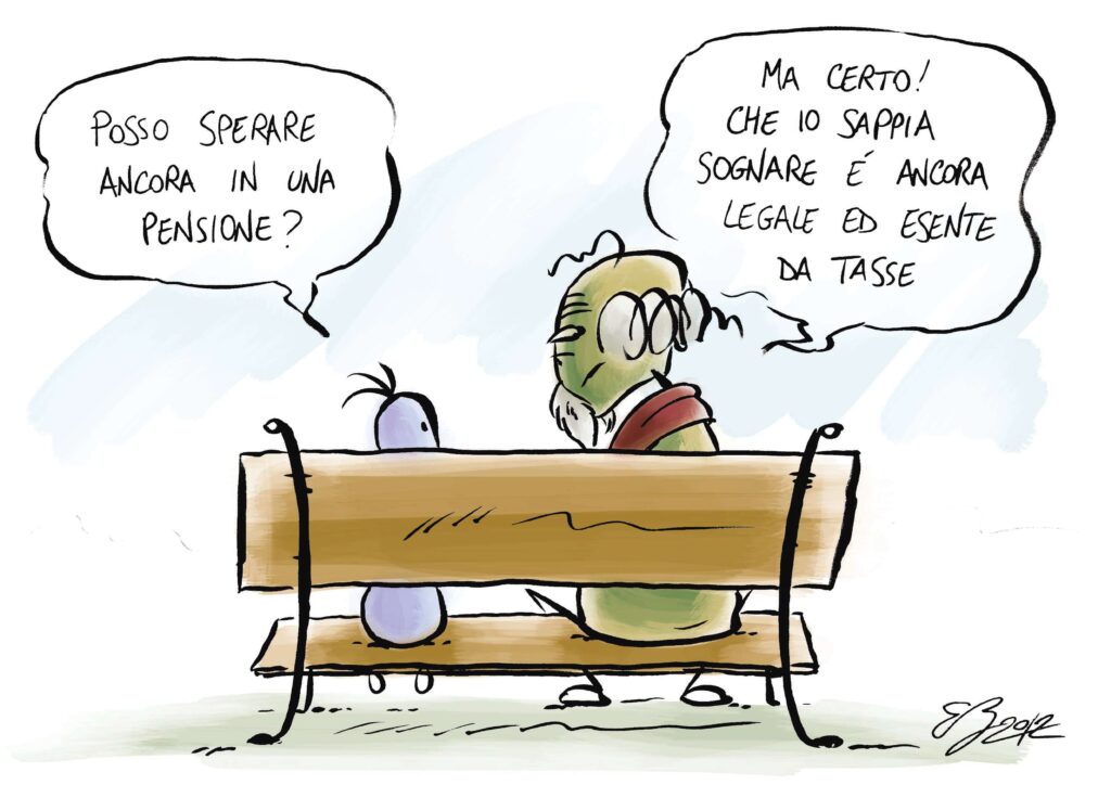 Vignetta pensione sbm